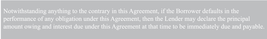 Business Loan Agreement 